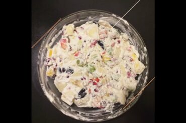 Fruits Salad / Der Obstsalat / Simple and Easy Recipe / How to make Fruit Salad / Simple and Healthy