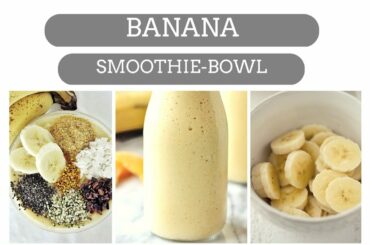Banana Smoothie-Bowl | Healthy breakfast/Snack Idea.