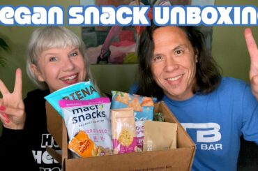 Vegan Snack Unboxing and Trying: Healthier Options