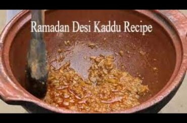 Desi Kaddu Ki Sabzi Recipe | Simple and easy By Saira Khan || Ramadan Pumkin Recipe
