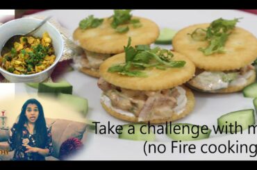 4 Easy No Fire Snack Recipes - to prepare with Children |healthy & tasty | |cooking without fire |