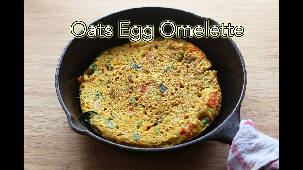 Oats Egg Omelette Recipe – How To Make Oats Omelette – Healthy Bachelor Recipes For Breakfast Oats Egg Omelette Recipe - How To Make Oats Omelette - Healthy Bachelor Recipes For Breakfast