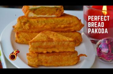Perfect Bread Pakoda || ബ്രെഡ് കൊണ്ട് ഒരു അടിപൊളി പക്കോഡ|Bread Pakora|LOCKDOWN SNACK |Ep:761