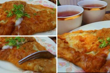 Cheese Egg  Omelette | Healthy Egg Omelette - Breakfast Recipe BY (Rehana ka kitchen)