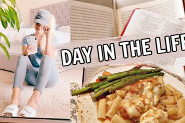 DAY IN THE LIFE | EASY Breakfast + Dinner Idea, Workout and CLEAN WITH ME!