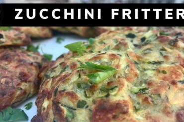 CHEESY ZUCCHINI FRITTERS BAKED | EASY HEALTHY RECIPE | SNACK IDEAS  SIDE IDEAS | PAOLA IN DA KITCHEN