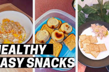 HEALTHY "LOW CALORIE" SNACKS | high protein & simple yummy snacks
