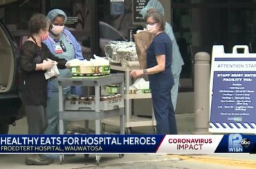 Healthy meals donated, delivered to hospital heroes