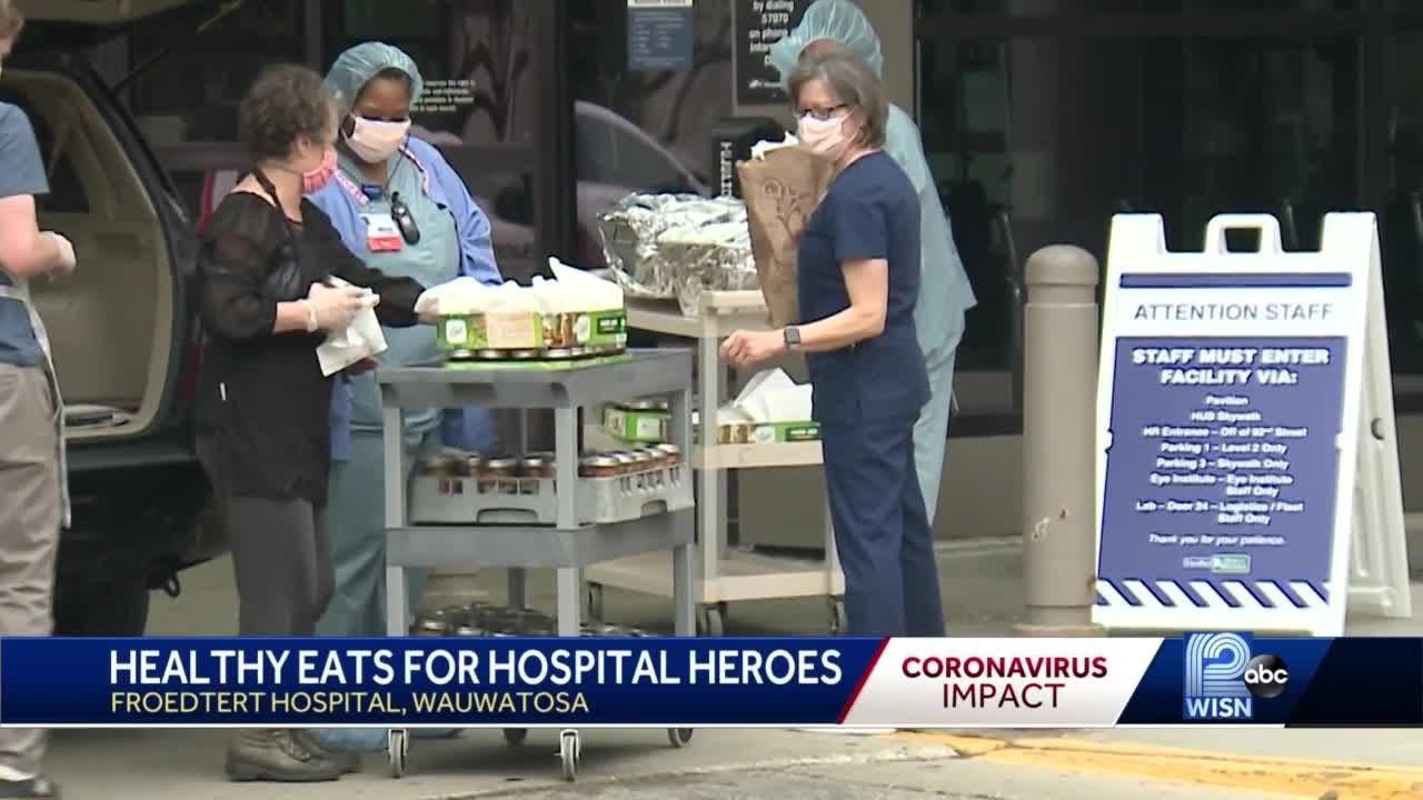 Healthy meals donated, delivered to hospital heroes Healthy meals donated, delivered to hospital heroes