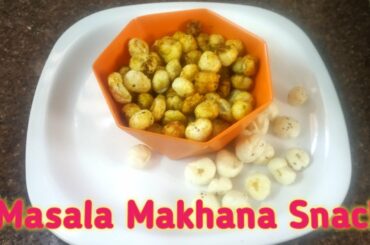 Masala Makhana | Healthy Snack Variety|Roasted Fox nut Recipe|Masala Makhana recipe in Tamil|