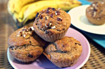 Vegan Banana Bread Muffins Recipe (Oil-Free)
