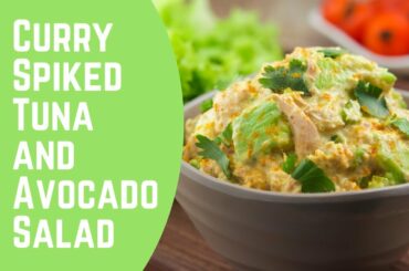 Curry spiked tuna and avocado salad - FULL KETO RECIPE