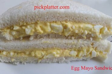 Egg Mayo Sandwich Recipe | Make Egg Mayo Sandwich at Home