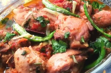 BLACK PEPPER CHICKEN KARAHI/IN Urdu/Hindi by Ayesha Recipes