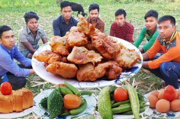 Bread Pakora Recipe Cooking By Village Small Boy 2020 | Tasty Bread Pakora | Palash's Cooking