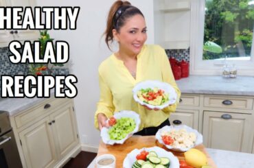 FOUR HEALTHY AND EASY SALAD RECIPES