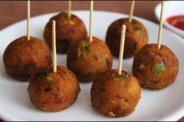 ಎಣ್ಣೆಯಲ್ಲಿ ಕಾಯಿಸದೆ ವೆಜ್ ಲಾಲಿಪಾಪ್ | Veg lollipop recipe Kannada | Healthy evening snacks- No deep fry