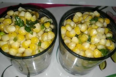 Masala Corn 🌽 Recipe || Quick Snacks Recipe || Healthy Evening Snacks ||