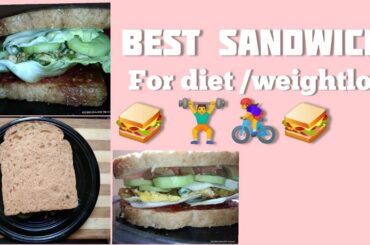 How to make food /sandwich for weightloss /diet || sandwich || nutritional