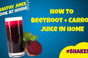 Beetroot + Carrot Juice = Healthy & Glowing Skin #energydrink