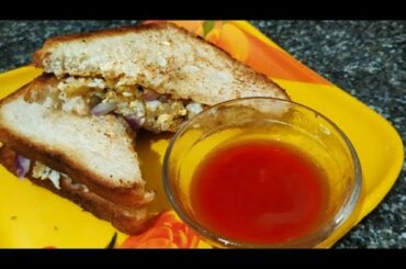 Healthy & Tasty sandwich in 2min/সুস্বাদু Egg sandwich বানানো সহজ পদ্ধতি - Tasty recipes with Riya