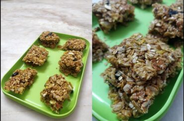 How To Make Dry Fruit Muesli Bar Recipe | Homemade Healthy Snacks |