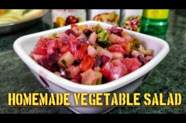 Veg Healthy Homemade Salad | Super Healthy Delicious Green Salad | The Mango Couple Special |