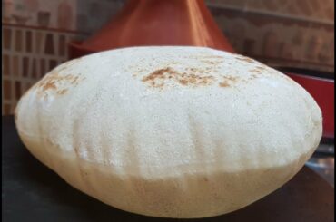 Arabic Bread / how to make pita Bread at home #1  خبز عربي بدون فرن