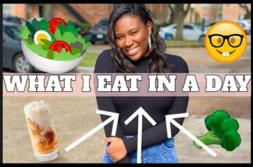 WHAT I EAT IN A DAY| Easy & Healthy | *realistic*