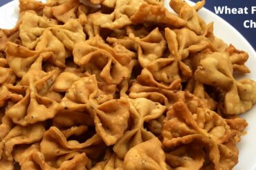 గోధుమపిండితో కరకరలాడే చిప్స్|| Tasty and Crunchy Wheat Flour Chips || Atta Namkeen(Snack)