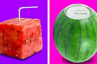 UNUSUAL HACKS WITH HEALTHY FOOD || 5-Minute Decor Tricks With Fruits And Veggies!