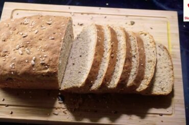 Whole wheat bread , Lockdown में अपने घरपर बनाइए आटे का bread,Healthy bread recipe