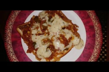 Bread Pizza Recipe| How to make Bread Pizza without cheese | Healthy Recipe | Food's Villa