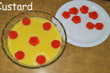 Custard Recipe | Healthy Dessert Recipe | How to Make Custard?