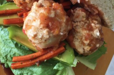 MEATBALLS SANDWICH - healthy for loose weight