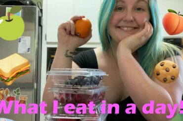 What I eat in a day to lose weight! *realistic*