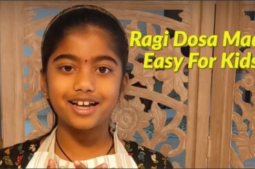 How To Make Ragi Dosa - Crispy Ragi Millet Dosa Recipe - Weight Loss Millet Recipes
