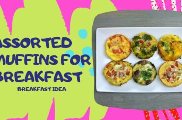 Healthy Breakfast Idea | Vegetable Muffins