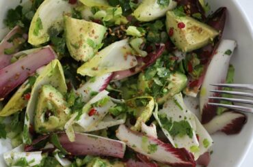 Super Healthy Quick Salad with Avocado Belgian Endive - Vegan Recipe - Heghineh Cooking Show