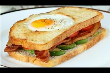 Healthy Sandwich || Instant breakfast Recipe||