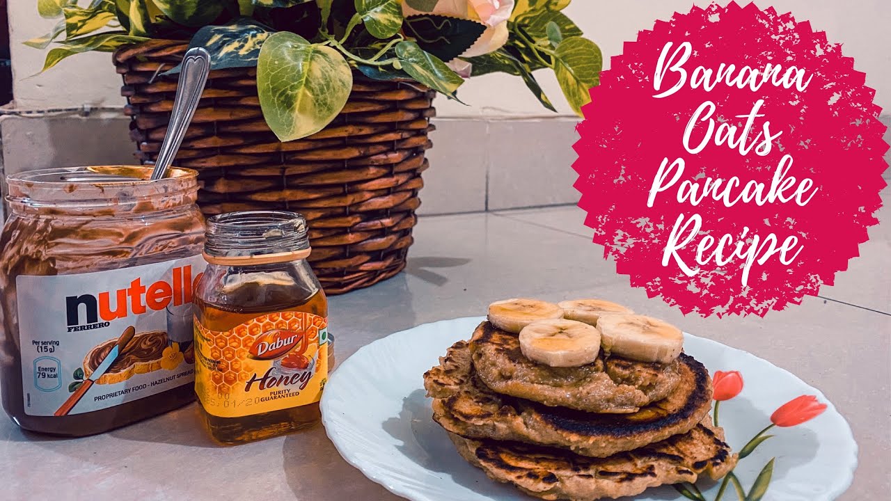 Banana Oats Pancake Recipe | 5 minutes Breakfast | Healthy and easy to cook | Easy Recipes Banana Oats Pancake Recipe | 5 minutes Breakfast | Healthy and easy to cook | Easy Recipes