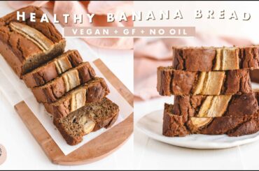 Best Healthy Banana Bread 🍌 Vegan & Gluten Free | Veggiekins