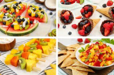 5 Healthy Summer Snacks For Kids | Quick + Easy + No Cook