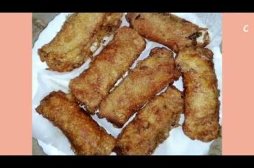 CRISPY CHICKEN CHEESE BREAD ROLLS | HEALTHY RECIPE | TIA'S HOMECOOKING