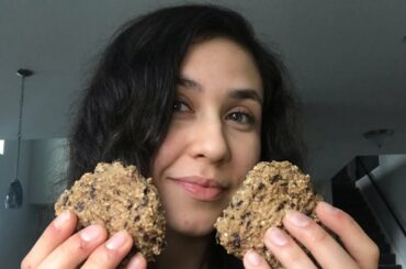 Low Calorie Chocolate Chip + PB Vegan Cookie Recipe | *MUST TRY*