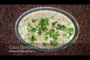 How to make easy Coco Quinoa | Healthy Lunch Recipe | (In Hindi)