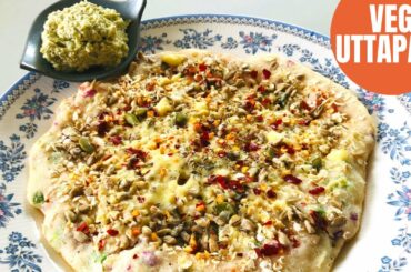 SUPER HEALTHY INDIAN SNACK |  Uttapam Recipe | Utampa recipe
