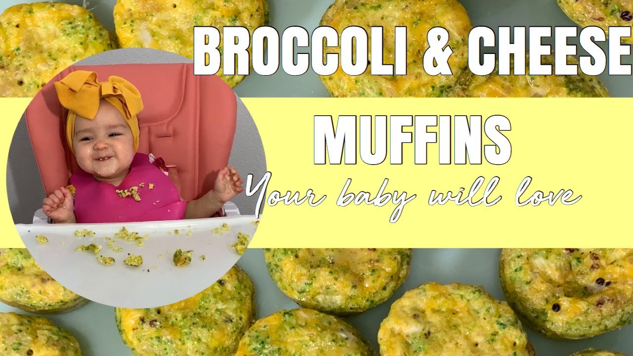 BROCCOLI & CHEESE MUFFINS FOR ALL AGES! – BABY LED WEANING – HEALTHY MEALS BROCCOLI & CHEESE MUFFINS FOR ALL AGES! - BABY LED WEANING - HEALTHY MEALS