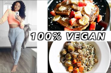 VEGAN What I Eat In A Day (Healthy & GOOD!)
