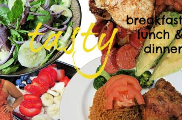 WHAT I COOK TO LOSE WEIGHT & STAY HEALTHY * TASTY AF ! #healthyfood #weightloss | Kenton & Habiba